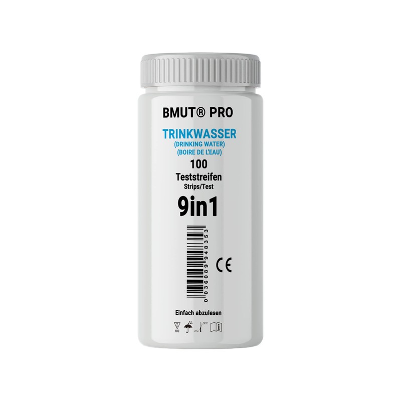 9-in-1 Drinking Water Test Strips - Water Tester Pack of