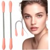 여성용 2PCS 윗입술 제모 봄철 얼굴 제모제 사용하기 쉬운 장치