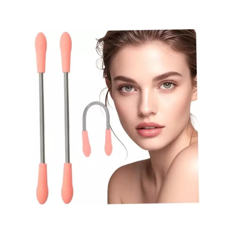 여성용 2PCS 윗입술 제모 봄철 얼굴 제모제 사용하기 쉬운 장치