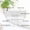 Projection Alarm Clock, 7.3 inch Digital Clock with 180°Projector, USB