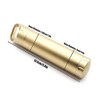 Waterproof Pill Holder, Vogueing Tool, 2 Pack EDC Container Aluminum