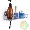 iPEGTOP L-4 Strong Suction Cup Shower Caddy Bath Shelf Storage,