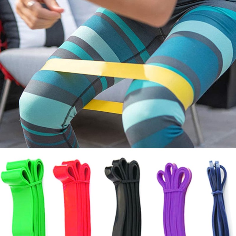 Set Power Heavy Duty Resistance Band Gym Yoga Loop Exercise