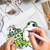 REWIDPARTY Soccer Birthday Party Invitations with Envelopes & Stickers（Set of