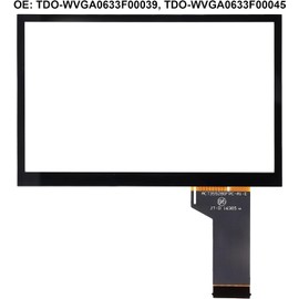 New 6.5'' Touch Screen Digitizer Replacement for VW Golf Passat CC MIB200 682 Radio Navigation TDO-WVGA0633F00039
