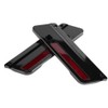 2pcs Motorcycle Saddlebag Latch Cover Reflectors for Glide Touring 94-17