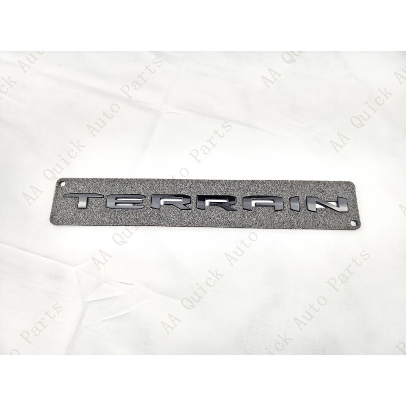 GMC 5PC Gloss Black Door Rear Tailgate Terrain SLT Letter