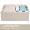 ANMINY 4PCS Storage Baskets for Organizing Collapsible Fabric Storage Bins