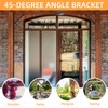 4PC 45 Degree Angle Support Bracket 45-Degree Angle Corner Braces