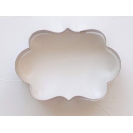 cotta cotta 93719 Framed Cookie Cutter, Round Silver, 75x50x20mm