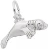 Rembrandt Sterling Silver Manatee Charm by Rembrandt