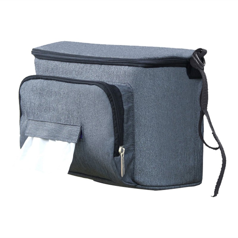 Multifunctional Large Capacity Baby Stroller Hanging Bag Organizer Storage Bag