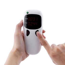 Handheld Detector, HCHO TVOC Air Quality Tester Analyzer Professional Indoor Air Meter Monitor LED Display