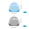 Baluue 6pcs Suction Cup Razor Holder Bathroom Hooks Shower Hooks