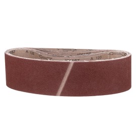 CoCud 4 x 36 Inch Sanding Belt, 10 Pcs 120 Grit Knife Sharpener Belts Work Sharpening for Belt Sander Knife Carving Tool Metal Working