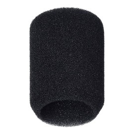 Shure A85WS Black Foam Windscreen for SM85, SM86, SM87A and BETA87A, and BETA87C