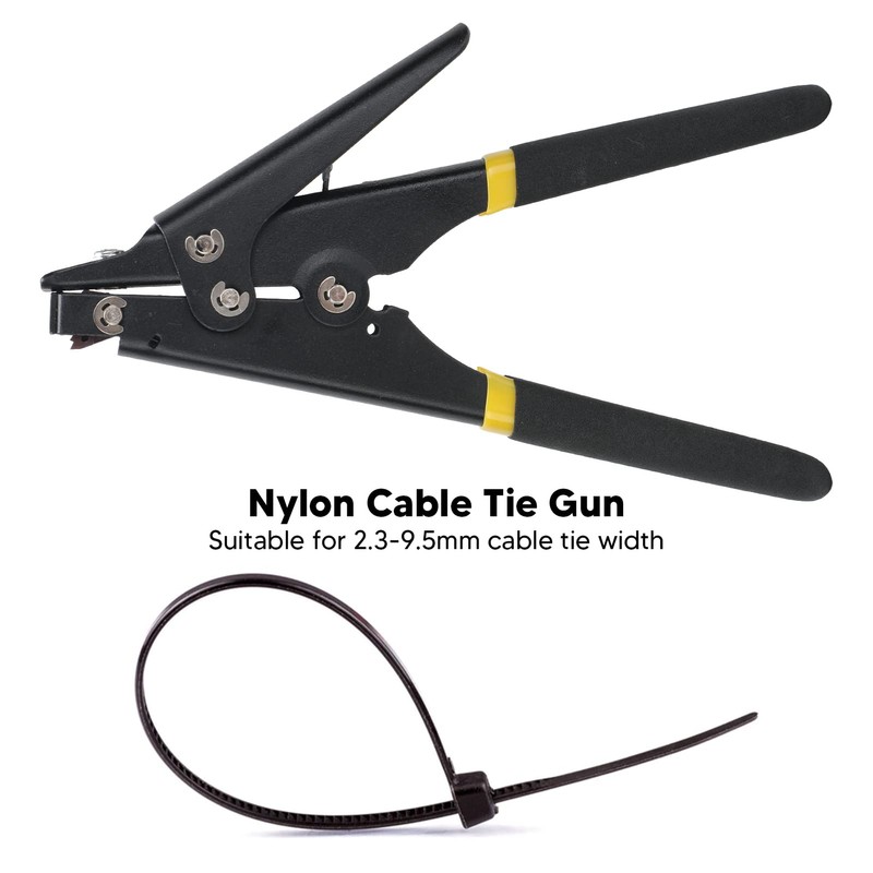 Cable Tie Gun, Multifunctional Tool for Tensioning and Cutting Cable