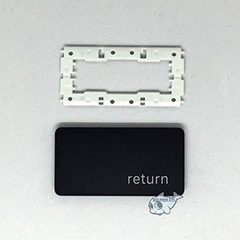 Dolphin.dyl Replacement Individual Key Cap for US MacBook Pro A1706 A1707 A1708 Enter/Return Key