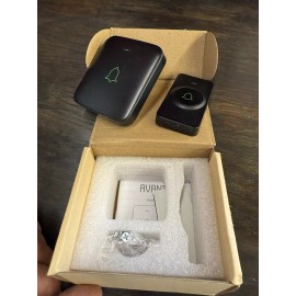 AVANTEK Wireless Door Bell, AVANTEK Mini Waterpoof Doorbell Chime Black New Ships Free