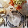 6PCS Napkin Rings Metal Napkin Holders for Wedding Party Dinner