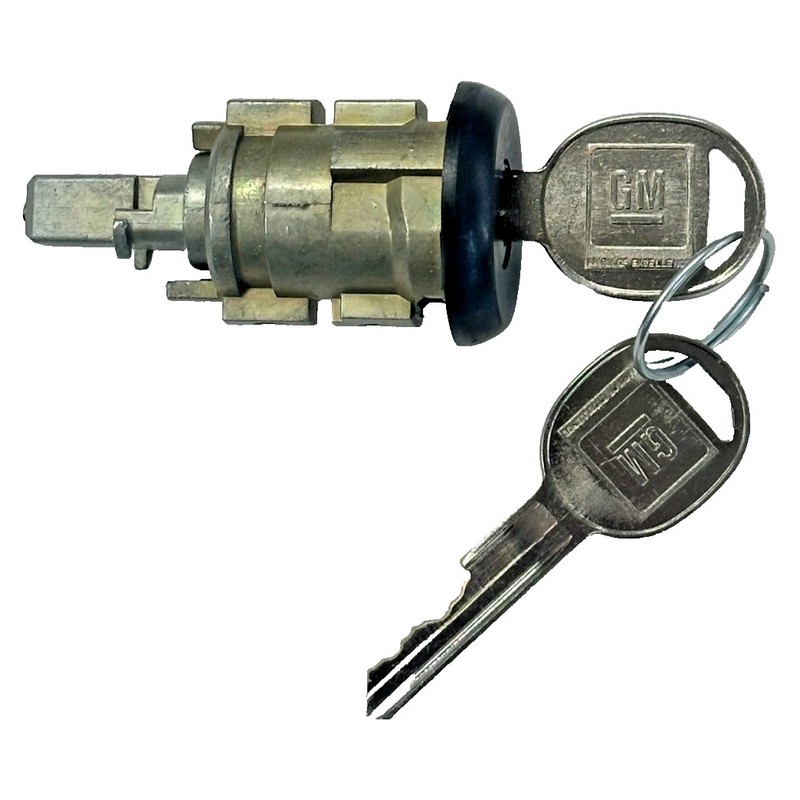 Buick 1955-1958 cerradura de maletero con 2 llaves GM auténticas