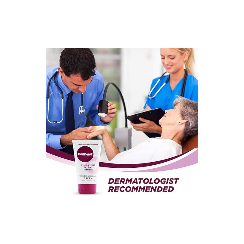 DerMend Crema hidratante de fórmula Bruise 4.50 oz (Paquete de