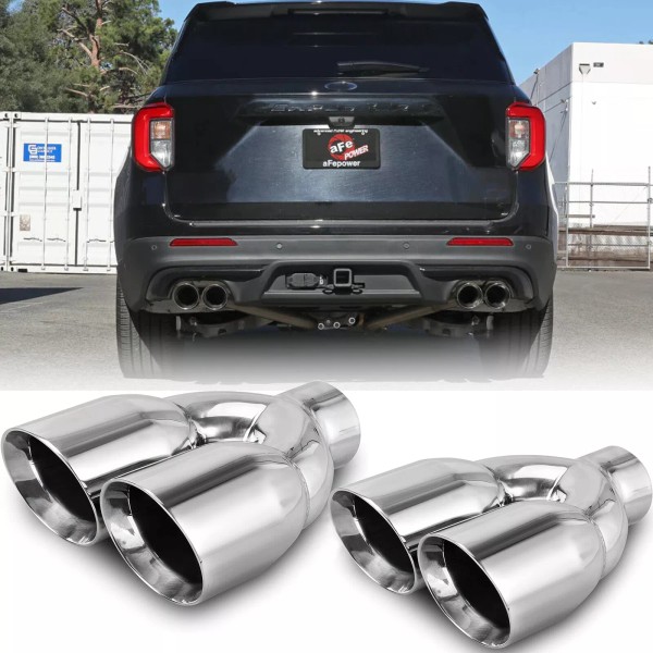 KEEPDSGN For 20-23 Ford Explorer V6 3.0L Dual Exhaust Tip