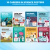 Decorably 16 Science Posters For Classroom - 11x14in Science Classroom