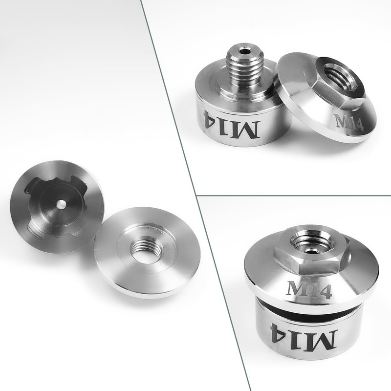 M14 Adapter for Xlock with M14 Locking Nut, Angle Grinder
