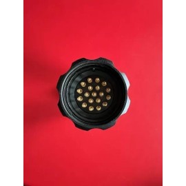 CEEP Brand New CEEP 19 pin Male Inline Solder Black, PG29 Strain Relief