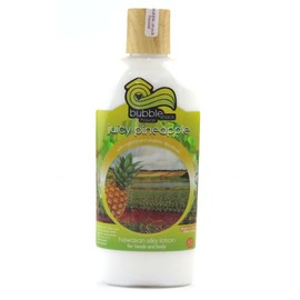 Hawaii Souvenir Hawaiian Bubble Shack Silky Body Lotion Juicy Pineapple 250ml Hawaiian Miscellaneous Goods