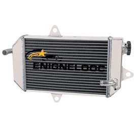 Enignelooc 2 Row Core Aluminum Radiator for 1987-2007 Yamaha banshee YFZ350 YFZ 350 Oversized