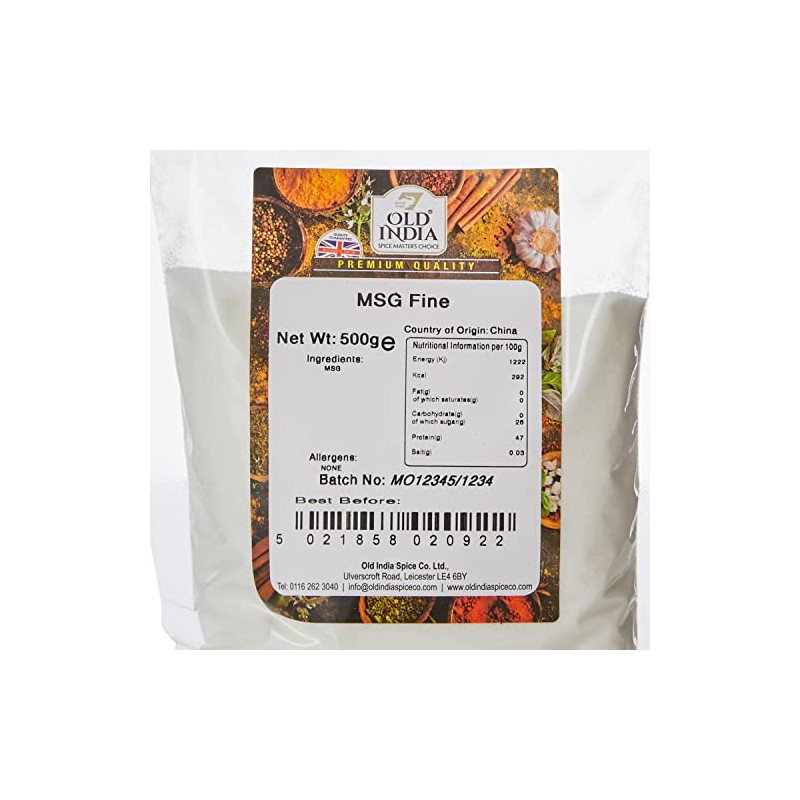 Old India MSG Fine 500g