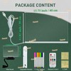 Fanrui 15.75" x 11.81" LED Light-Up Whiteboard - Remote Control,