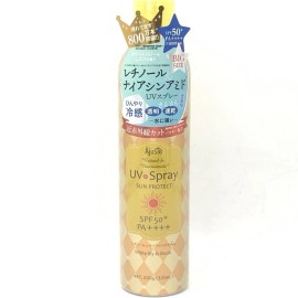 Ajuste Transparent Quick Dry Cool Sunscreen White Lily / Musk SPF50 200g