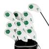 Leather Golf Club Iron Head Covers | 10 Piece Set