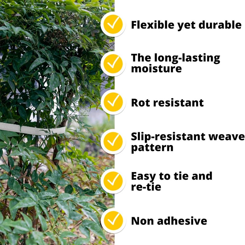 White Tree Tie Webbing Strap 3/4" x 250' - Heavy