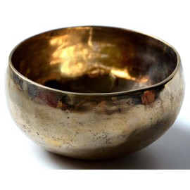 Buddhafigur Singing Bowl Hand-Held 600 g - 650 g with Accessories 3-Piece