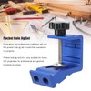 Aluminum Alloy Pocket Hole Jig Tool Kit Adjustable Hole Pitch