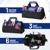 WORKPRO 13-inch Tool Bag, Wide Mouth Tool Tote Bag with