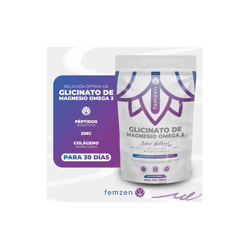 Glicinato Magnesio Omega 300 Sabor