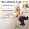 Craftspire Cork Balance Board Ankle Stability Trainer, Textured Natural Cork