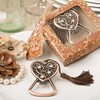 Fashioncraft Antique Copper Heart Bottle Opener
