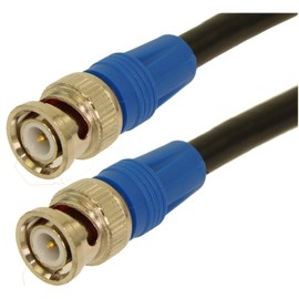 MyCableMart 100ft 6G-SDI (4K) BNC Coax Cable, RG6/18AWG Male to Male, Gold Plated Pin