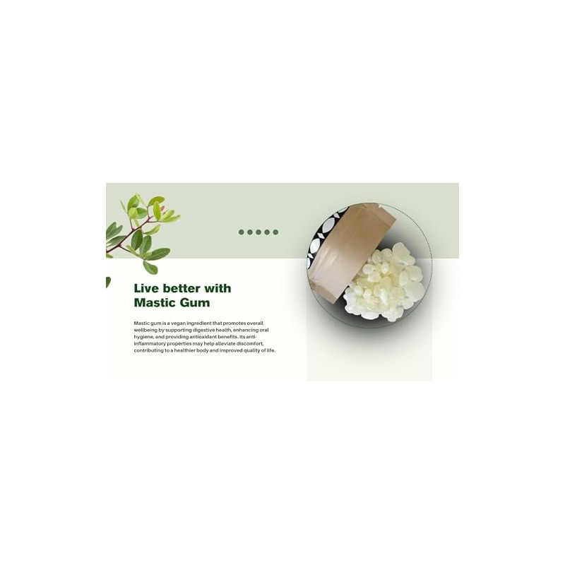 Chios Mastiha Tears Gum griego 100 % natural Mastic Packs