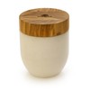 Berard Concrete Salt and Pepper Mill, 2.8-Inch, White, White