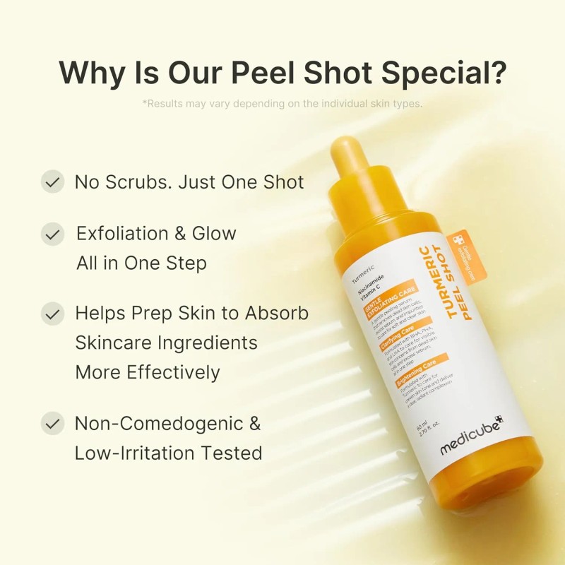 MEDICUBE [MEDICUBE]Kojic Acid Turmeric Peel Shot 80ml