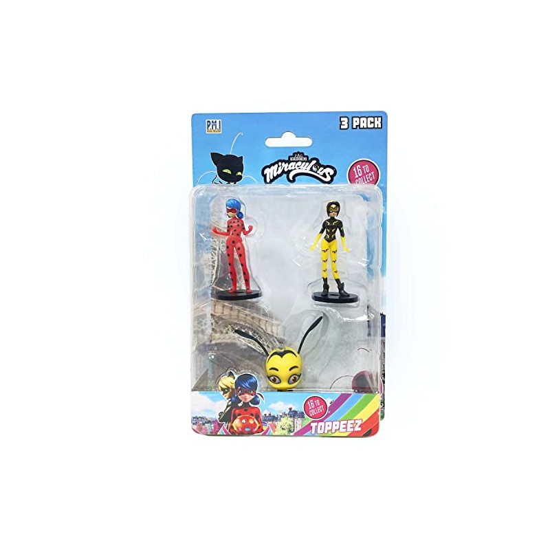Fotorama Ladybug Figuras 3 Pack| Coleccionables