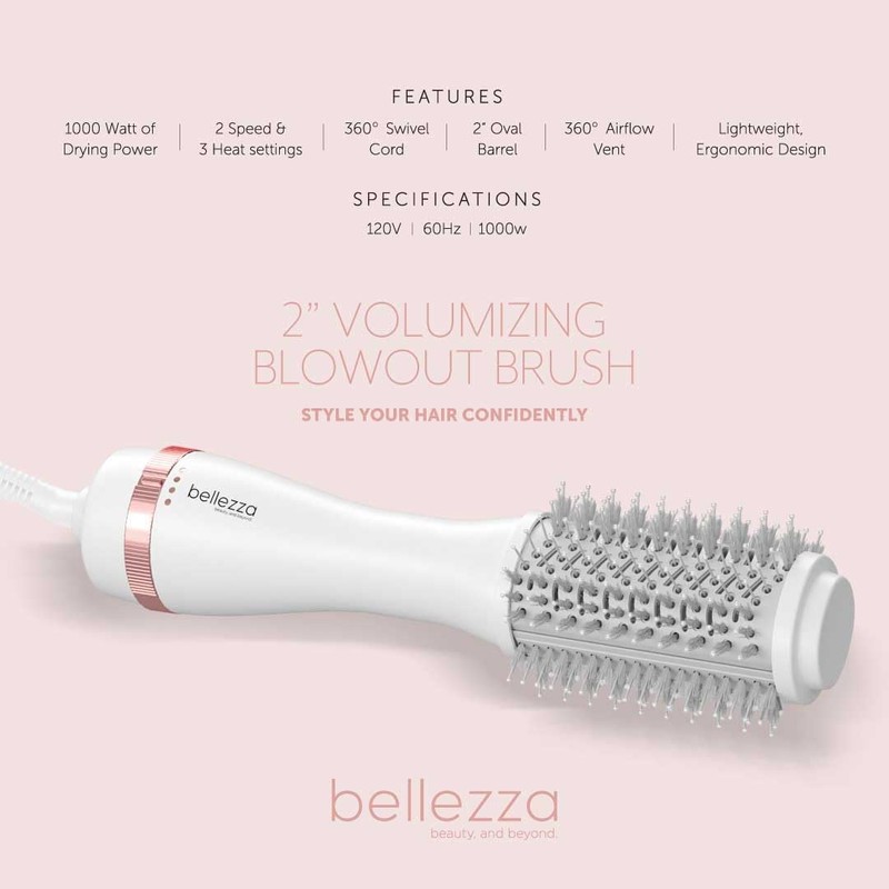 Cortex Beauty 2" Volumizing Blowout Brush – Professional Hot Brush
