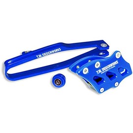 T.M. Design Works Dirt Cross Multi-Purpose Chain Slide-N-Guide Kit for Yamaha - Blue 972135